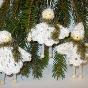 Horgolt manó - otthon & életmód - dekoráció - asztal és polc dekoráció - asztaldísz - Meska.hu