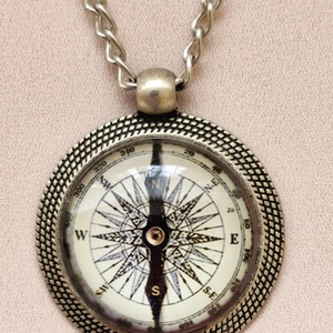 Üveglencsés nyaklánc, Ékszer, Nyaklánc, Medálos nyaklánc, Ékszerkészítés, MESKA