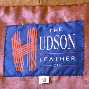 The Hudson leather co vintage egyedi velúrbőr mini szoknya M-es/10/ - ruha & divat - női ruha - szoknya - Meska.hu