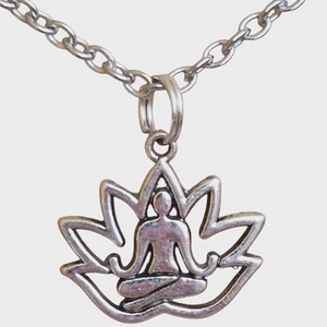 Belső Béke � Lótusz medálos nyaklánc 15mm, Ékszer, Nyaklánc, Medálos nyaklánc, Ékszerkészítés, MESKA