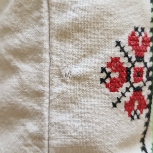 Vintage kéziszövött hímzett Rákóczi mintás párnahuzat 53x48 cm - otthon & életmód - lakástextil - párna & párnahuzat - díszpárnahuzat - Meska.hu