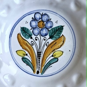 Zsűrizett Népi Iparművészeti Dísztányér Pár � Áttört Peremű Ritkaság (2 db, 20 cm) - otthon & életmód - dekoráció - dísztárgy - Meska.hu