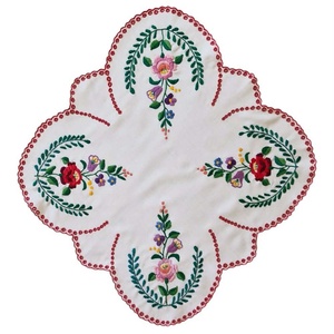  Kalocsai Hímzett Terítő � Vintage Richelieu (48x48 cm) - Meska.hu