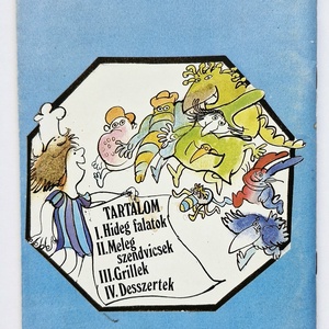 Csukás-Oroszlán-Sajdik: Pom Pom meghív uzsonnára (Pannónia 1986, Szép állapotú füzet) - könyv & zene - könyv - Meska.hu