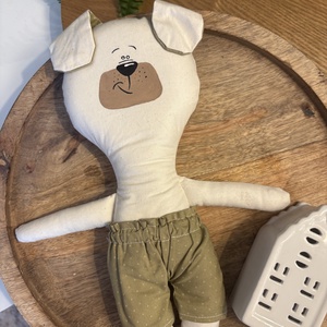 Plüss kutyus - játék & sport - plüssállat & játékfigura - kutya - Meska.hu