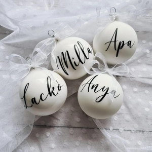 Karácsonyi gömb, Karácsony, Karácsonyi lakásdekoráció, Karácsonyfadíszek, Mindenmás, MESKA