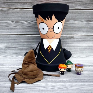 Harry Potter cserépfigura, Otthon & Életmód, Dekoráció, Dísztárgy, Festészet, Festett tárgyak, MESKA