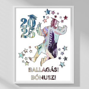 Ballagási Ajándék Pénzátadó Képkeret, Otthon & Életmód, Papír, írószer, Ajándékozás kellékei, Pénzátadó képkeret, Papírművészet, MESKA