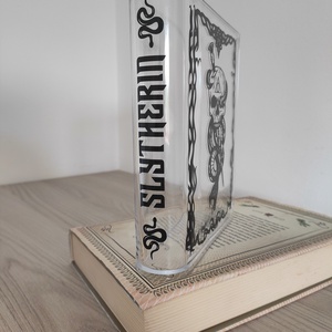 Egyedi könyv formájú plexi váza - Harry Potter inspirálta stílusban  - otthon & életmód - dekoráció - virágdísz és tartó - váza - Meska.hu