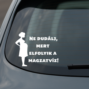 Autómatrica - Baby on board, kismama az autóban - otthon & életmód - autó - autós matrica - Meska.hu
