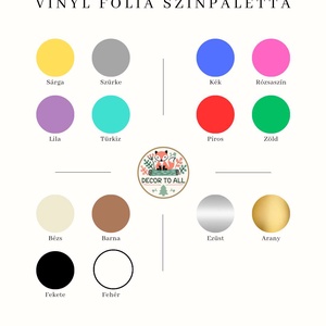 Egyedi Felirat, Személyre Szóló Ajándék, Névre Szóló Ajándék, Név Matrica, Vinyl Matrica, Felespohár matrica - otthon & életmód - papír, írószer - matrica, matrica csomag - Meska.hu