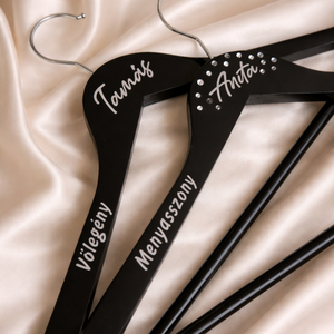 Esküvői vállfa szett - menyasszony és vőlegény , Esküvő, Dekoráció, Helyszíni dekor, Mindenmás, MESKA