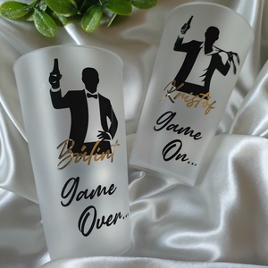 Repohár névvel, Egyedi feliratos repohár, Legénybúcsús ajándék, Lánybúcsús ajándék, Esküvői köszönőajándék - Meska.hu