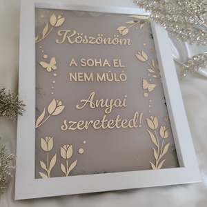 Prémium Szülőköszöntő ajándék képkeret - esküvő - emlék & ajándék - szülőköszöntő ajándék - Meska.hu