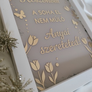 Prémium Szülőköszöntő ajándék képkeret - esküvő - emlék & ajándék - szülőköszöntő ajándék - Meska.hu