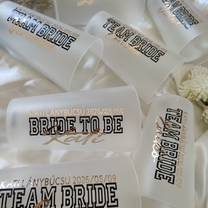 Repohár névvel, Egyedi feliratos repohár, Legénybúcsús ajándék, Lánybúcsús ajándék, Esküvői köszönőajándék - Meska.hu