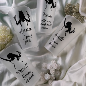 Lánybúcsú pohár, Fesztivál pohár, Névreszóló repohár, Repohár felirattal, Egyedi repohár, Neves műanyag pohár, Feliratos - Meska.hu