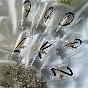 Névre szóló felespohár, pálinkás pohár köszönőajándék, ültető pohár - Meska.hu