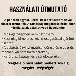 Névre szóló felespohár, pálinkás pohár köszönőajándék, ültető pohár - esküvő - emlék & ajándék - köszönőajándék - Meska.hu