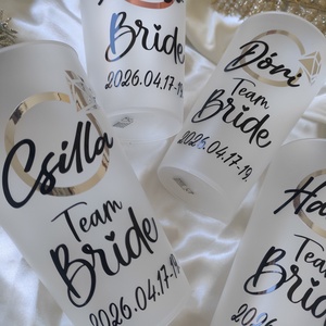 Repohár névvel, Egyedi feliratos repohár, Legénybúcsús ajándék, Lánybúcsús ajándék, Esküvői köszönőajándék - esküvő - lánybúcsú - Meska.hu