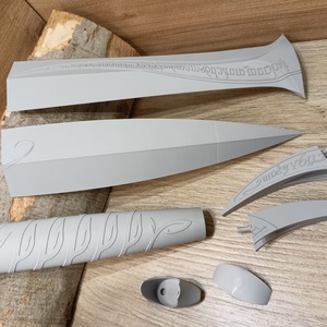 Legyen a tiéd egy darabka Középfölde: a Sting kard (DIY készlet) Összeszereletlen vagy összeszerelt változat - diy (csináld magad) - egységcsomag - Meska.hu