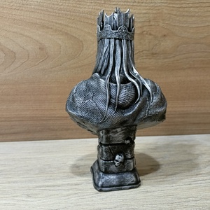 3D nyomtatott Halottak Királya - Gyűrűk Ura - Miniatűr szobor / Fekete PLA festett változat - otthon & életmód - dekoráció - asztal és polc dekoráció - könyvszobor - Meska.hu