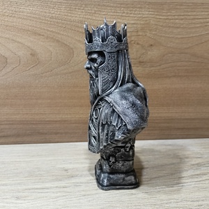 3D nyomtatott Halottak Királya - Gyűrűk Ura - Miniatűr szobor / Fekete PLA festett változat - otthon & életmód - dekoráció - asztal és polc dekoráció - könyvszobor - Meska.hu