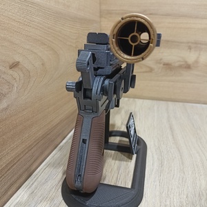 Egyedi 3D nyomtatott Han Solo DL-44 Lézerpisztoly - Két féle kivitelben! Airbrush festéssel - játék & sport - szerepjáték - Meska.hu