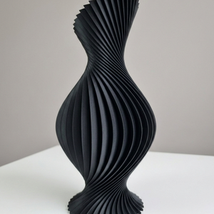 Modern 3D nyomtatott váza  PLA lakásdekoráció  Fekete, Fehér, Szürke, Piros, Otthon & Életmód, Virágdekoráció, Virágtartó, Váza, Szobrászat, Újrahasznosított alapanyagból készült termékek, MESKA