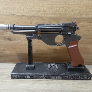 Mandalorian IB94 pisztoly + tartó� 3D nyomtatott modell, PLA, festett - játék & sport - szerepjáték - Meska.hu