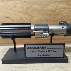 Darth Vader fénykard + tartó  - Meska.hu