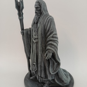 Saruman 3D nyomtatott festett szobor - otthon & életmód - dekoráció - asztal és polc dekoráció - könyvszobor - Meska.hu