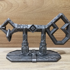 Erebor kulcsa tartóval 3D nyomtatott festett - Meska.hu
