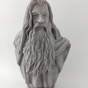 Gandalf 3D nyomtatott festett szobor - Meska.hu