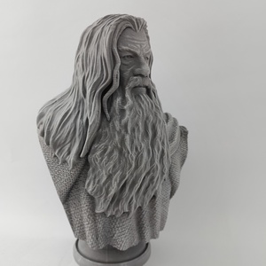 Gandalf 3D nyomtatott festett szobor - otthon & életmód - dekoráció - asztal és polc dekoráció - könyvszobor - Meska.hu