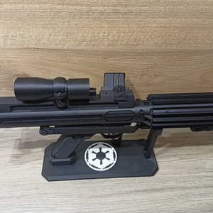 Rohamosztagos E-11 ROTJ Blaster � 3D nyomtatott, kézzel festett tartóval - játék & sport - szerepjáték - Meska.hu