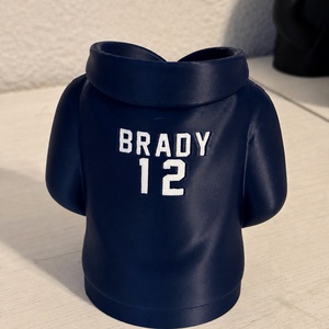 New England Patriots 3D nyomtatott asztali tolltartó � egyedi névvel és számmal - otthon & életmód - papír, írószer - tolltartó & ceruzatekercs - Meska.hu