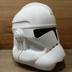 Phase 2 Clone Trooper sisak � 3D nyomtatott festetlen fehér változat (kisebb méretű) - játék & sport - szerepjáték - Meska.hu