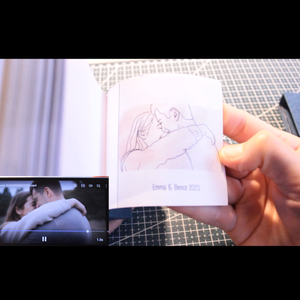 Pörgető könyv - kézzel fogható animáció rólad - művészet - grafika & illusztráció - egyéb rajzok - Meska.hu