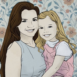 Közös pillanatok, bárhol is vagytok - Hozd közelebb a szeretteidet, akkor is, ha távol élnek! - művészet - grafika & illusztráció - digitális - Meska.hu