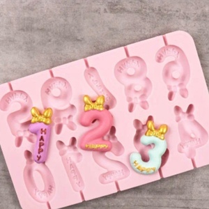 Szülinapi masnis szám gyertya  - Meska.hu