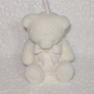 Masnis mackó gyertya  - otthon & életmód - gyertya, illat, aroma - gyertya - Meska.hu