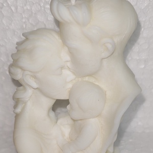 Család gyertya  - otthon & életmód - gyertya, illat, aroma - gyertya - Meska.hu