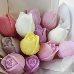 Tulipán alakú tea mécses  - Meska.hu