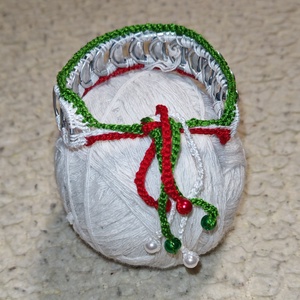 Horgolt nyitófüles karkötő - Meska.hu