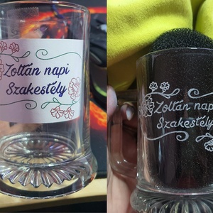 Egyedi gravírozás küldött minta alapján - otthon & életmód - konyhafelszerelés, tálalás - tálalás - bögre & csésze - Meska.hu