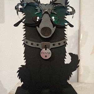 Kutyusos szemüvegtartó - otthon & életmód - dekoráció - dísztárgy - Meska.hu