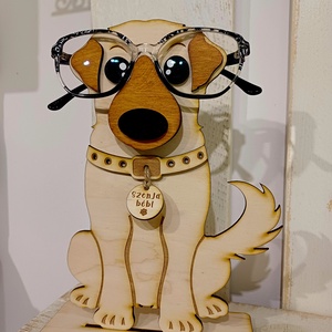 Kutyusos szemüvegtartó - otthon & életmód - dekoráció - dísztárgy - Meska.hu