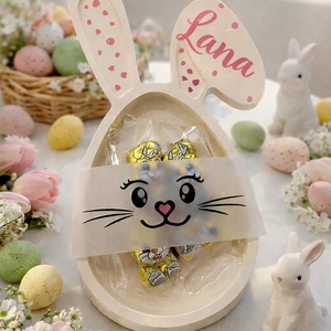 Névre szóló nyuszitálka - Meska.hu