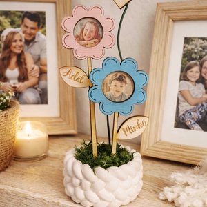 Anyák napi 2Tesós favirág - Meska.hu